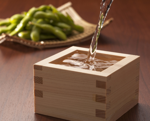 sake Masu wooden Cup